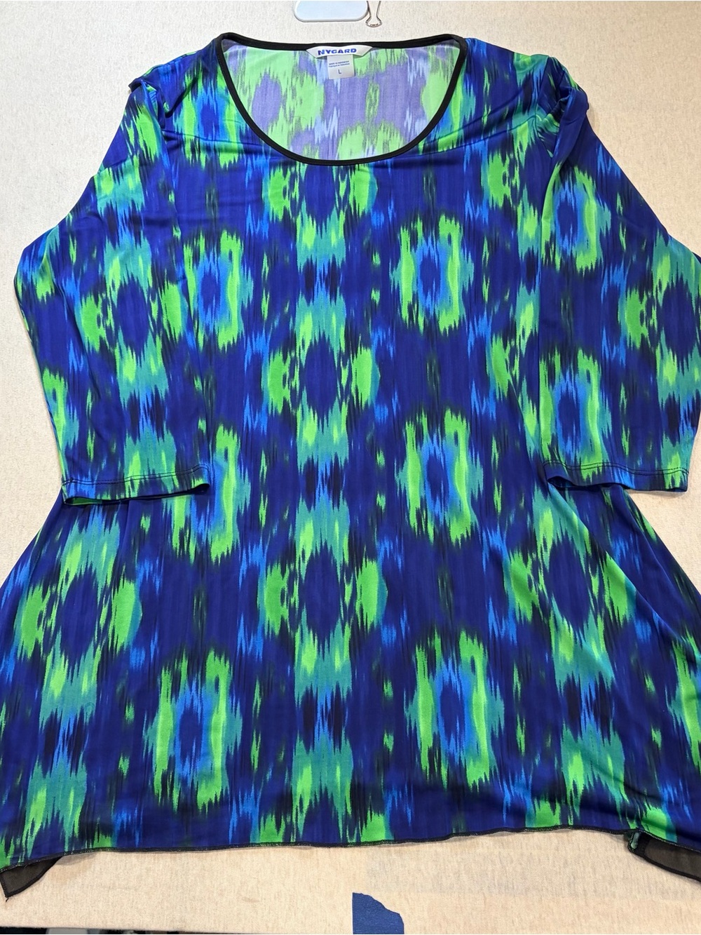 Peter Nygard Tunic Top SZ L